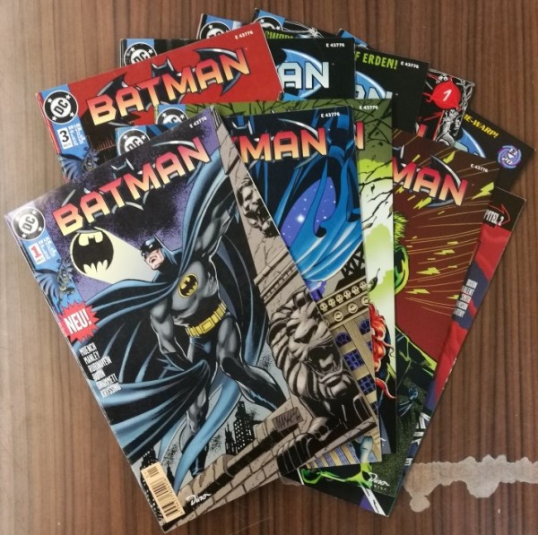 Paket 3747 10 verschiedene Batman (Dino, Gb.) (Z0-2)