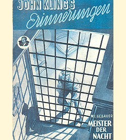 John Klings Erinnerungen (Reprints, Nachkrieg) Romanheftreprints Nr. 1-26