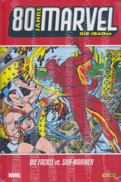80 Jahre Marvel (Panini, B.) 4 Bände (1940,1950,1960,1970) zus. (Z1)