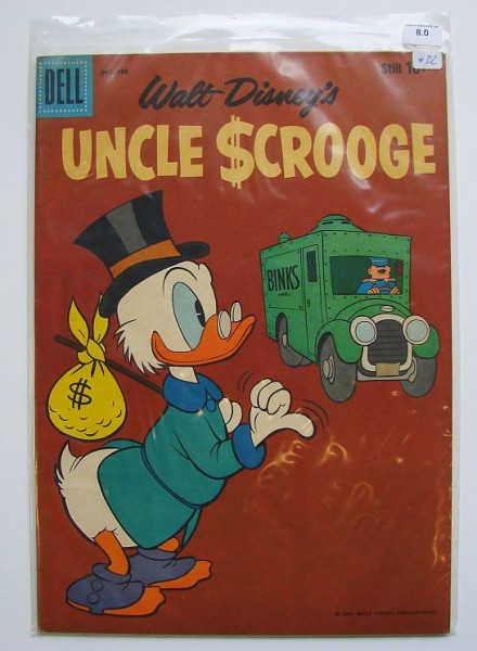 Uncle Scrooge Nr.32 Graded 8.0