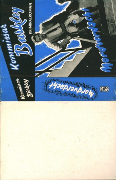 Kommissar Burkley Leihbuch SU Mordverdacht (Liebel) nur Schutzumschlag