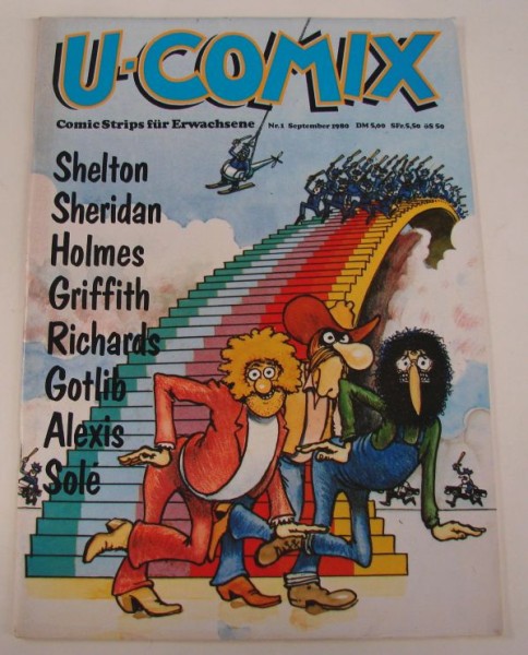 U-Comix (Volksverlag / Alpha, Zeitschrift, GbÜ.) Nr. 1-181 kpl., ohne Nr. 155 (Z0-2)
