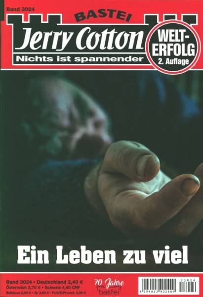Jerry Cotton 2. Auflage 3024