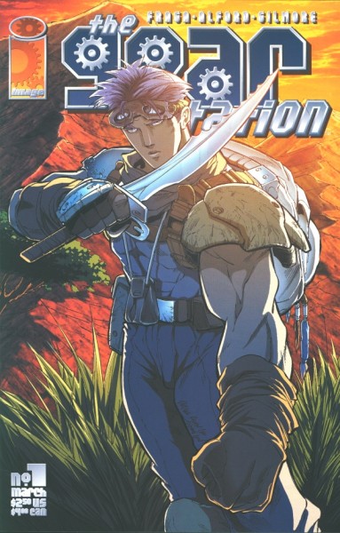 Gear Station (2000) Patrick Lee Variant Cover 1