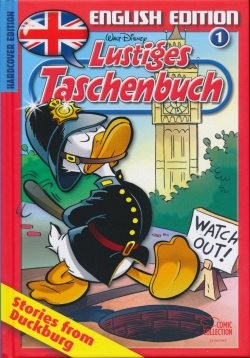 Lustiges Taschenbuch (Ehapa, B.) Hardcover English Edition Nr. 1-4