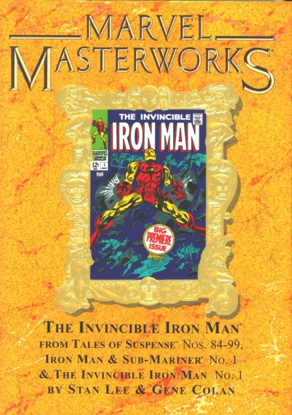 Marvel Masterworks (2003) Invincible Iron Man Variant Cover HC Vol.4 (Vol.77)
