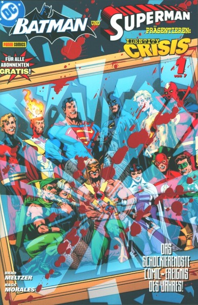 Identity Crisis (Panini, Gb.) Variant Nr. 1 (Abo-Edition)