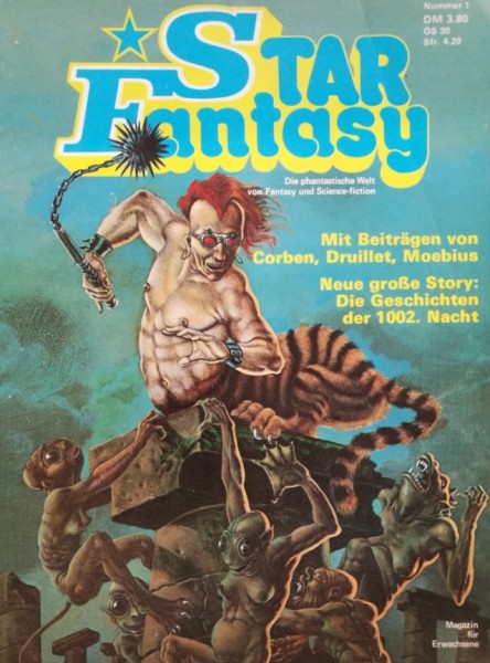 Star Fantasy (Interman, Zeitschrift, GbÜ.) Nr. 1,10-12,14