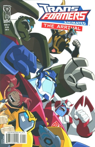 Transformers Animated: The Arrival (2008) 1-5 kpl. (Z1)