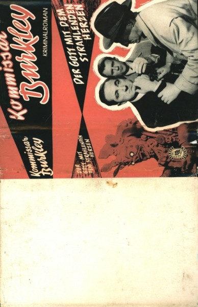 Kommissar Burkley Leihbuch SU Gott mit dem strahlenden Herzen (Liebel) nur Schutzumschlag