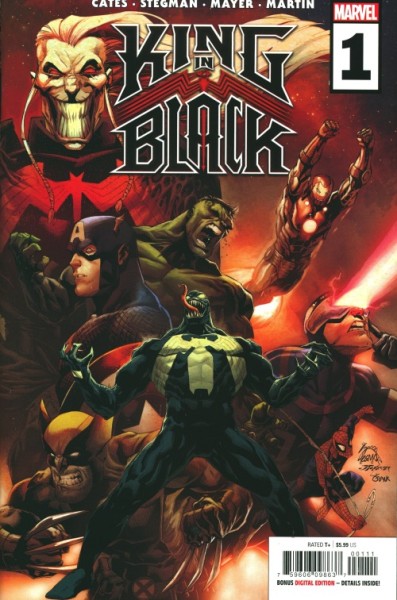 King in Black 1-5 kpl. (Z1)