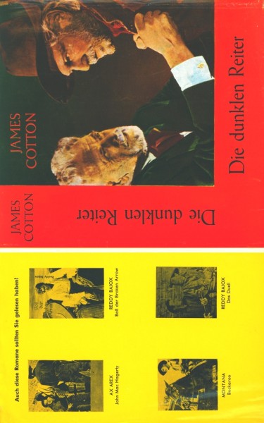 Cotton, James Leihbuch SU Dunklen Reiter (Ernst u. Evertz) nur Schutzumschlag