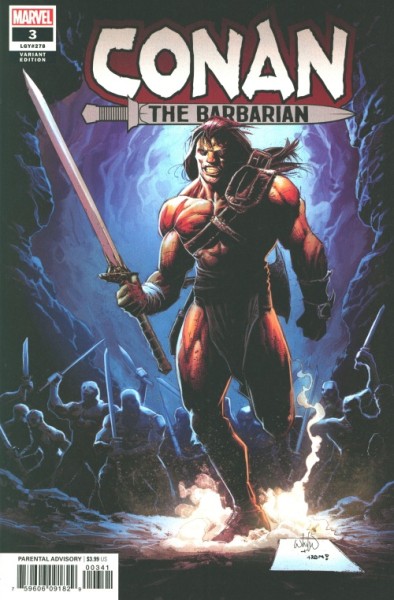 Conan the Barbarian (2019) 1:10 Variant Cover 3