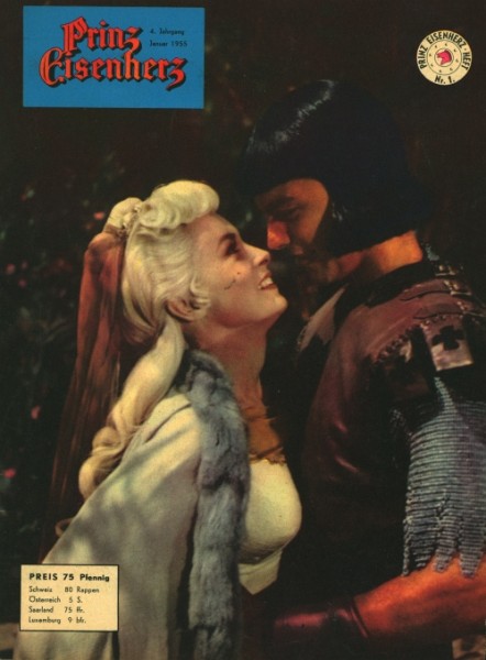 Prinz Eisenherz-Heft (Aller, Gb.) 4. Jahrgang 1955 Nr. 1-5