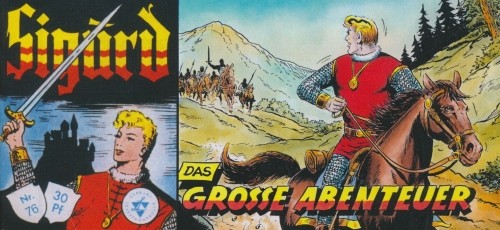 Sigurd Sonder-Clubausgabe (Hansrudi Wäscher Fanclub, picc.) Nr. 76,86,99,100