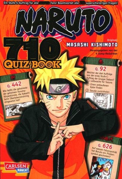 Naruto - 710 Quiz Book