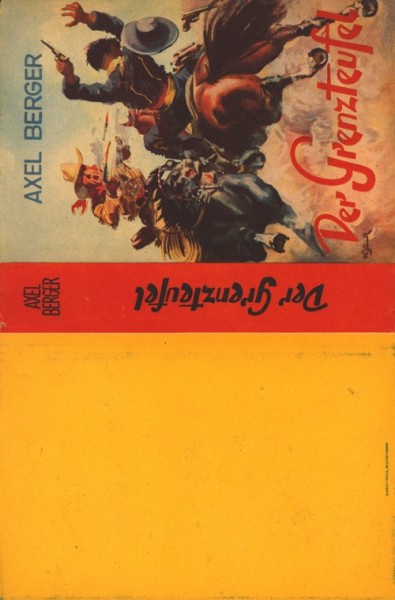 Berger, Axel Leihbuch SU Grenzteufel (Liebel) nur Schutzumschlag