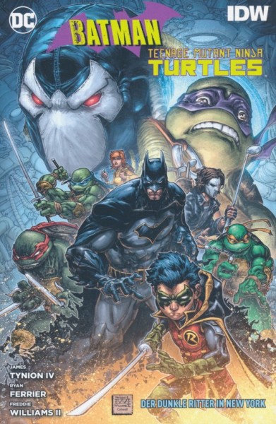 Batman/Teenage Mutant Ninja Turtles (Panini, Br.) Der Dunkle Ritter in New York