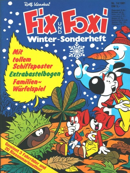 Fix und Foxi Sonderheft (Pabel, GbÜ.) Nr. 5-18