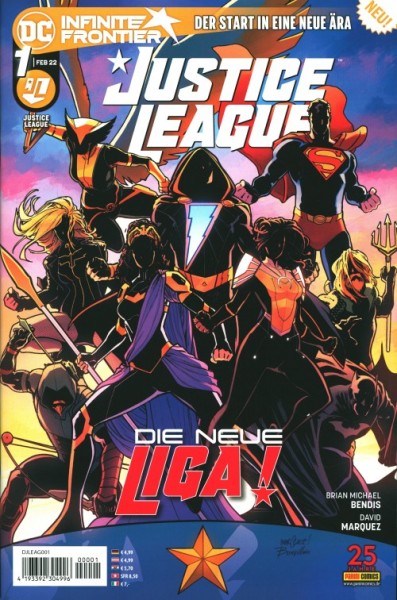 Justice League (Panini, Gb., 2022) Nr. 1-5