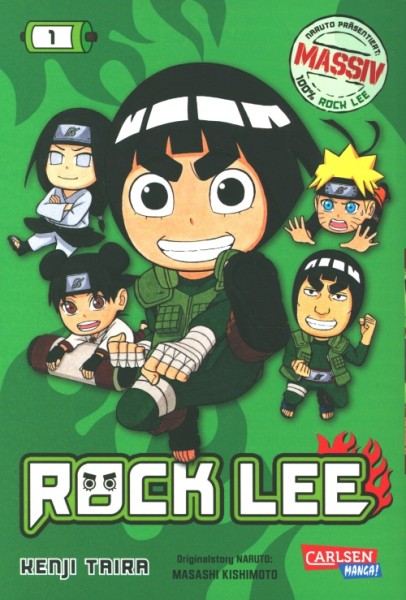 Rock Lee Massiv (Carlsen, Tb.) Nr. 1-3
