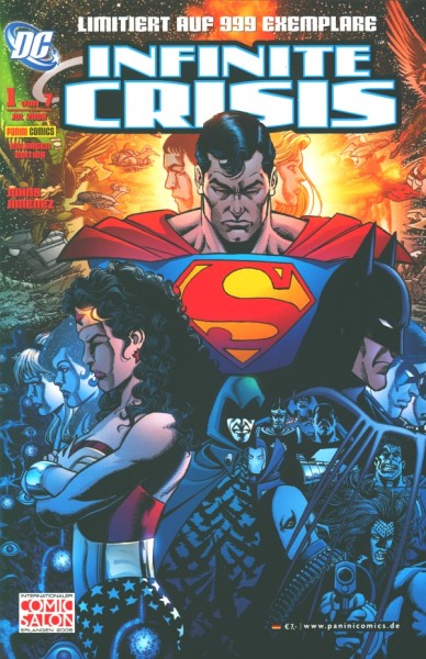 Infinite Crisis (Panini, Gb.) Variant Nr. 1 (Erlangen Edition)
