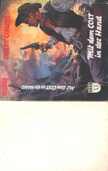 Collins, Conny Leihbuch SU Mit dem Colt in der Hand (Steinebach) nur Schutzumschlag