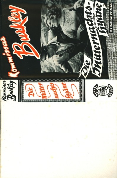 Kommissar Burkley Leihbuch SU Mitternachts-Hyäne (Liebel) nur Schutzumschlag