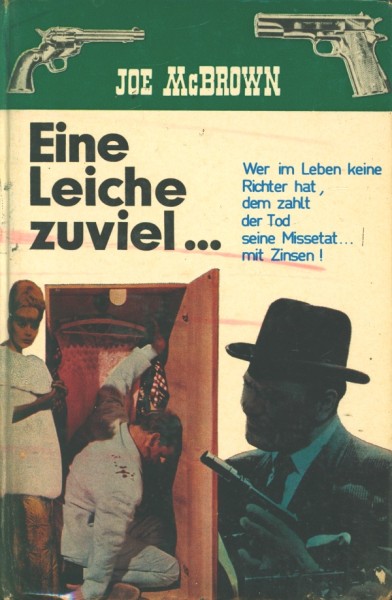McBrown, Joe Leihbuch Eine Leiche zuviel (Feldmann)