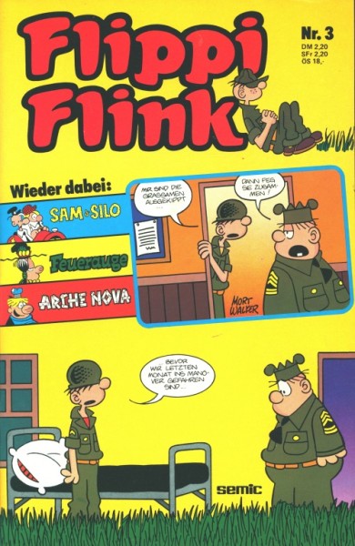 Flippi Flink (Semic, Gb.) Jhrg. 1984 Nr. 1-3