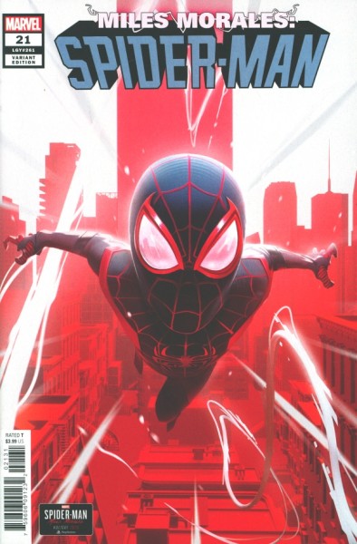 Miles Morales: Spider-Man (2019) 1:10 Variant Cover 21