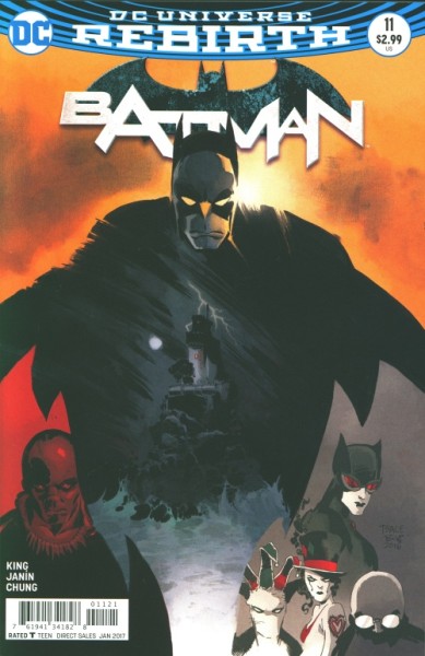 Batman (2016) Tim Sale Variant Cover 11