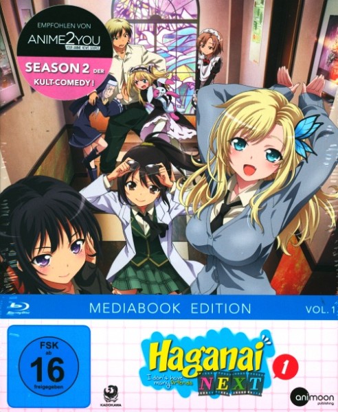 Haganai Next Vol. 1 Mediabook Edition Blu-ray mit Sammelschuber