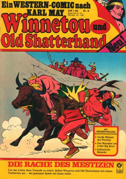 Winnetou und Old Shatterhand (Condor, Gb.) Nr. 1-19