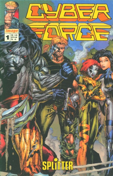 Cyberforce (Splitter, Gb.) Buchhandelsausgabe Nr. 1-21
