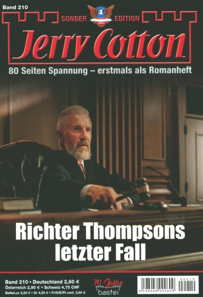 Jerry Cotton Sonder-Edition 210