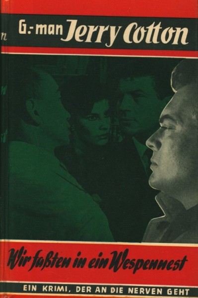 G-Man Jerry Cotton Leihbuch Wir faßten in ein Wespennest (Hallberg)