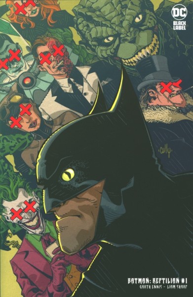 Batman: Reptilian (2021) Card Stock Variant Cover 1-6