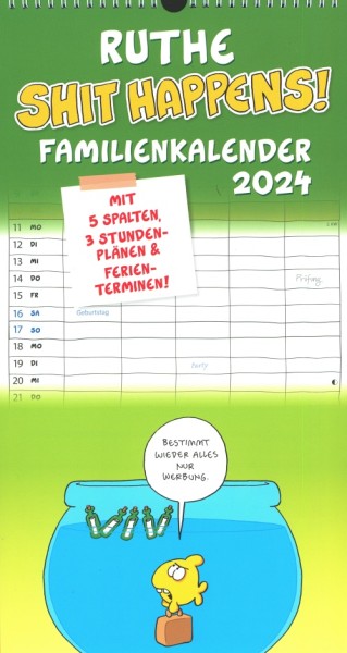 Shit Happens! Familienkalender 2023