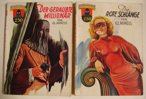 Kapuzenmann (Schwicker, Österreich) Nr. 1-45 kpl. (Z2-3)