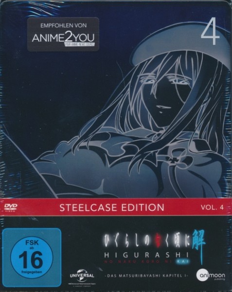 Higurashi Kai Vol. 4 Steelcase Edition DVD