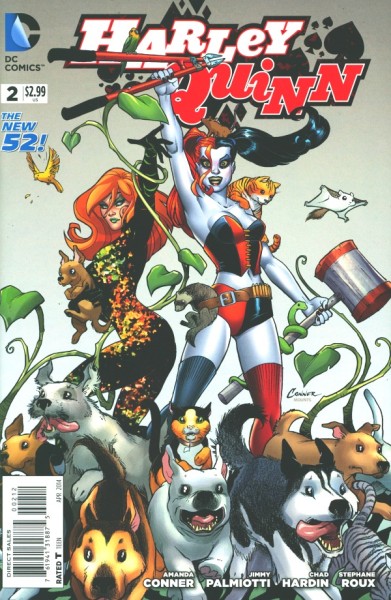 Harley Quinn (2014) 2nd Printing Variant Cover 2