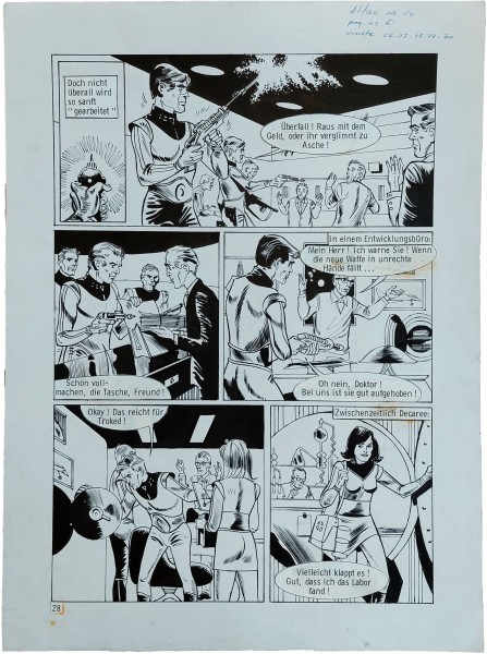 Originalzeichnung (1550) Atlan