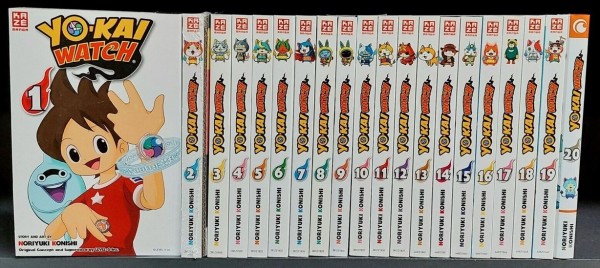 Yo-Kai Watch (Kaze, Tb.) Nr. 1-20 zus. (neu)