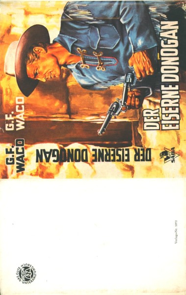 Waco, G.F. Leihbuch SU Eiserne Donogan (Saba) nur Schutzumschlag