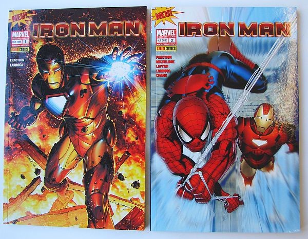 Iron Man (Panini, Br., 2009) Nr. 1-14 kpl. (Z1)