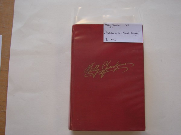 Billy Jenkins Leihbuch VK Geheimnis des Grand Canyon (Dietsch) Vorkrieg