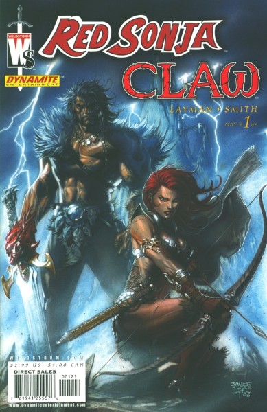 Red Sonja/Claw: The Devil's Hands (2006) Jim Lee Variant Cover 1-4 kpl. (Z1)