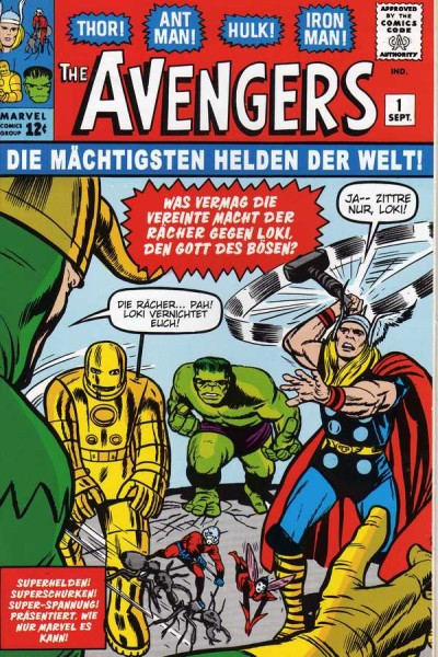 Avengers (Marvel, Gb., 1999, Nachdruck aus Jubiläums-Pack 11) Nr. 1