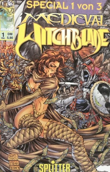 Medieval Witchblade (Splitter, Gb.) Nr. 1-3 kpl. (Z1)